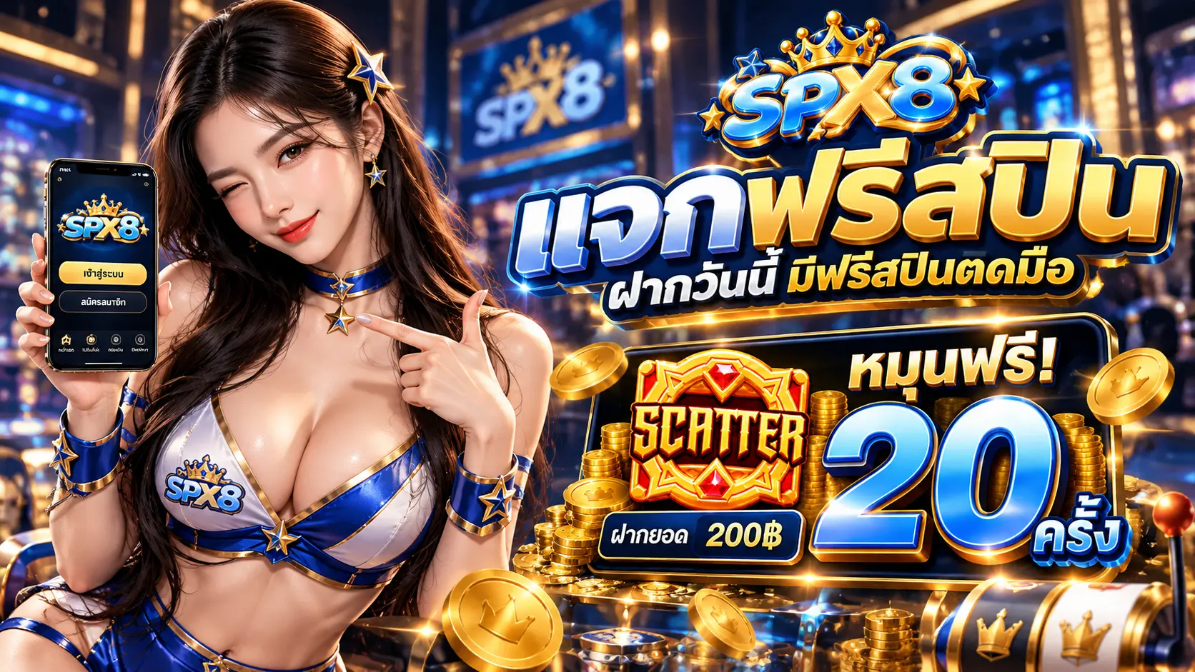 SPX8 โปรฝาก200