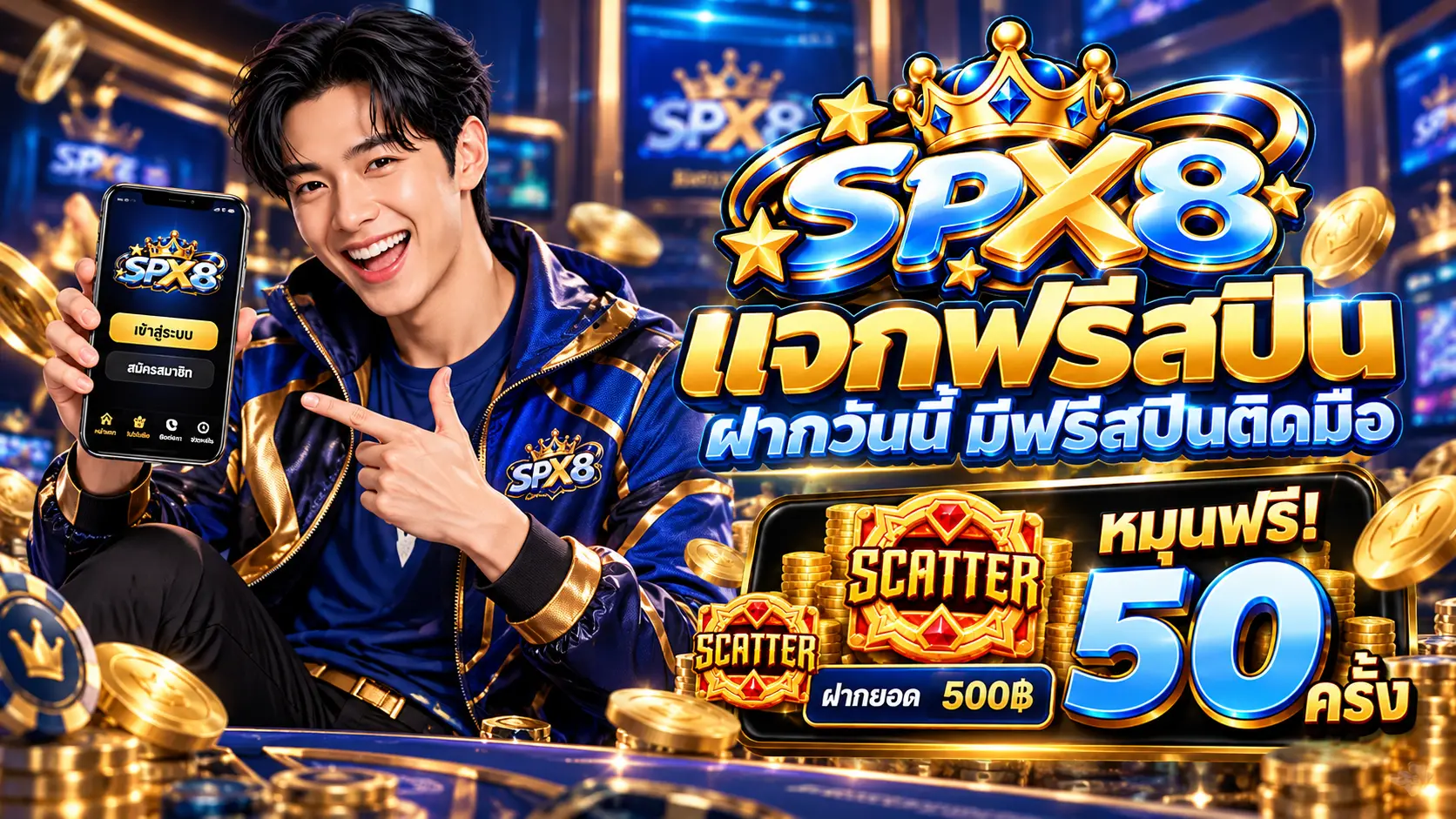 SPX8 โปรฝาก500