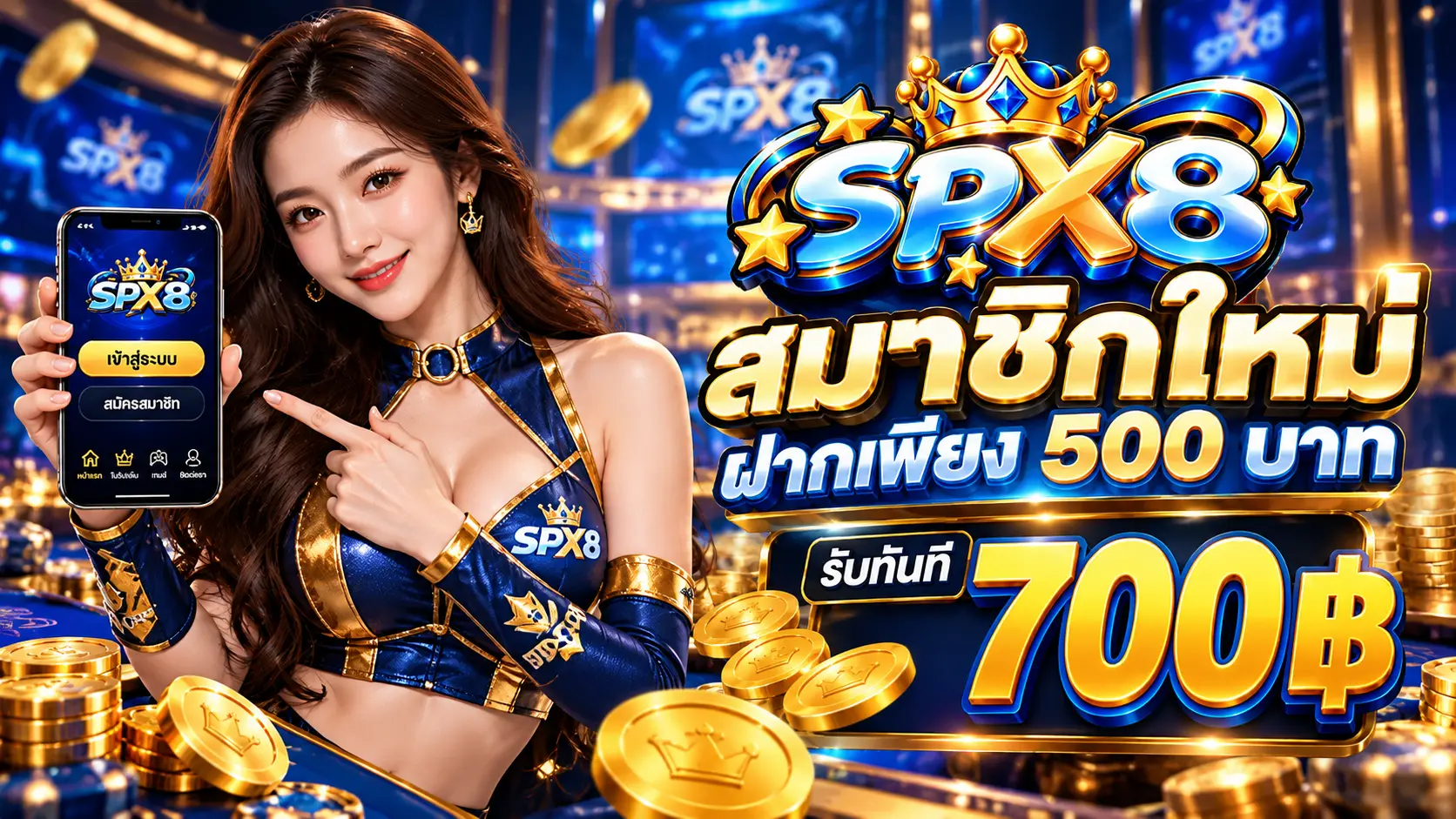 SPX8 โปรสมาชิกใหม่